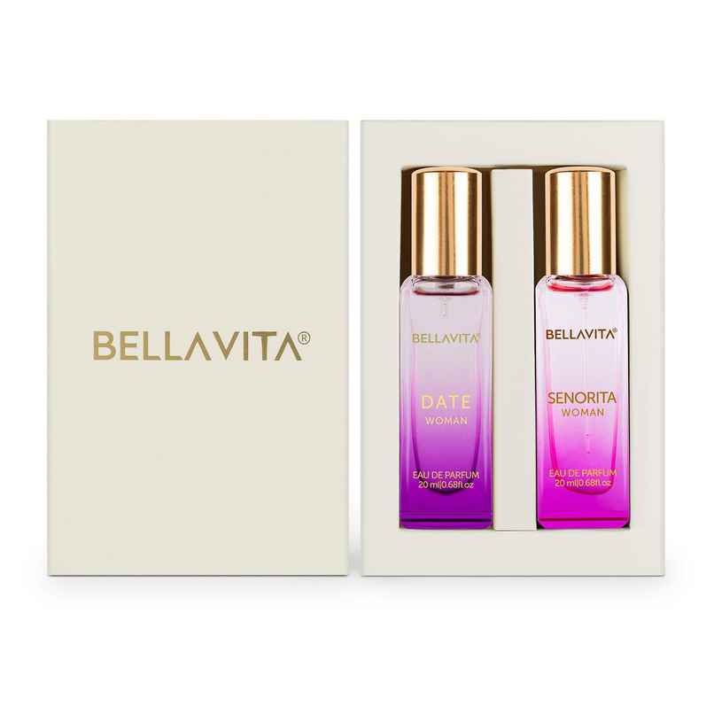 Bella Vita Date and Senorita Woman EDP Perfume Gift Combo for Women