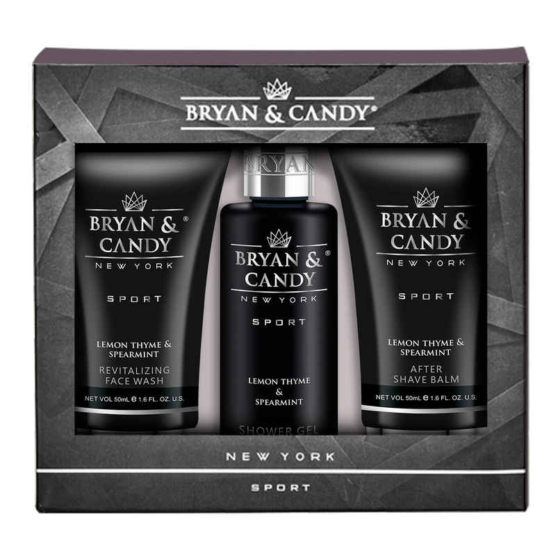 Bryan & Candy Sport Elite Ritual Face & Body Care Kit Gift Set for Men