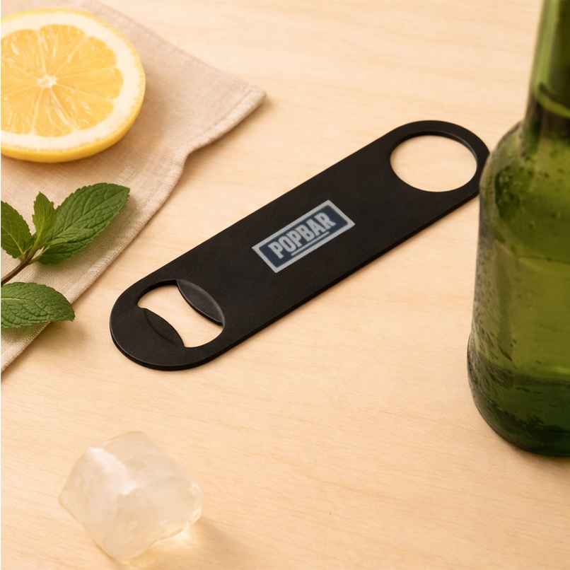 Picfest PopBar Black Matte Bottle Opener