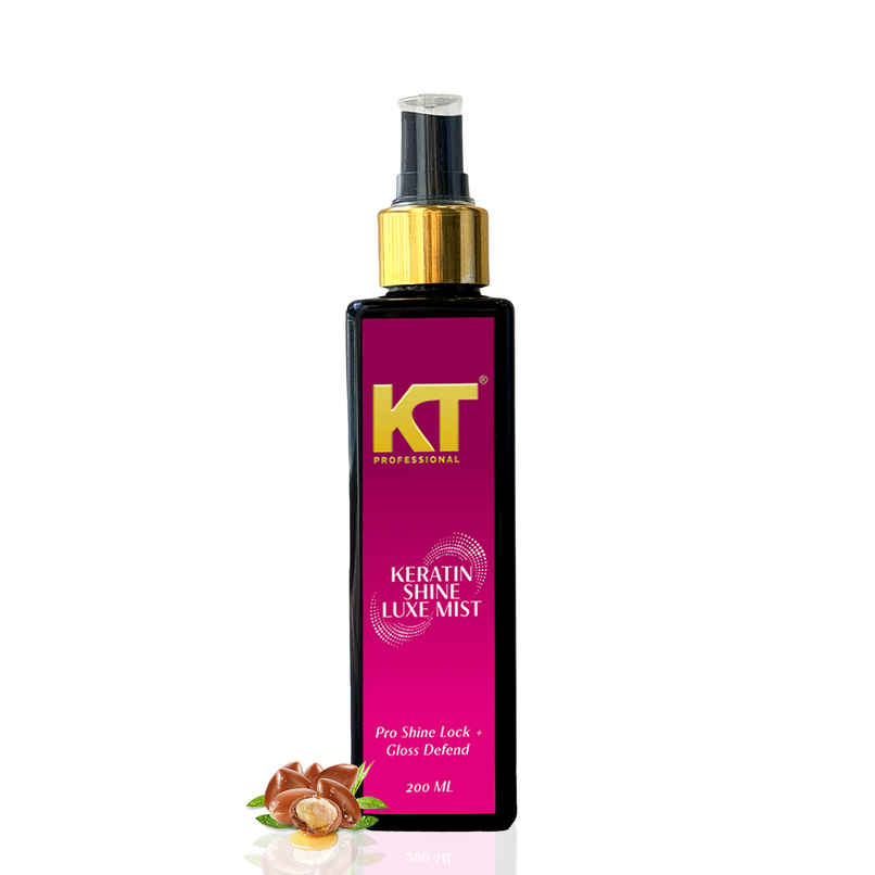 KT Professional Keratin Shine Luxe Mist with Argan & Almond Oil KT Professional Keratin Shine Luxe Mist with Argan & Almond Oil
