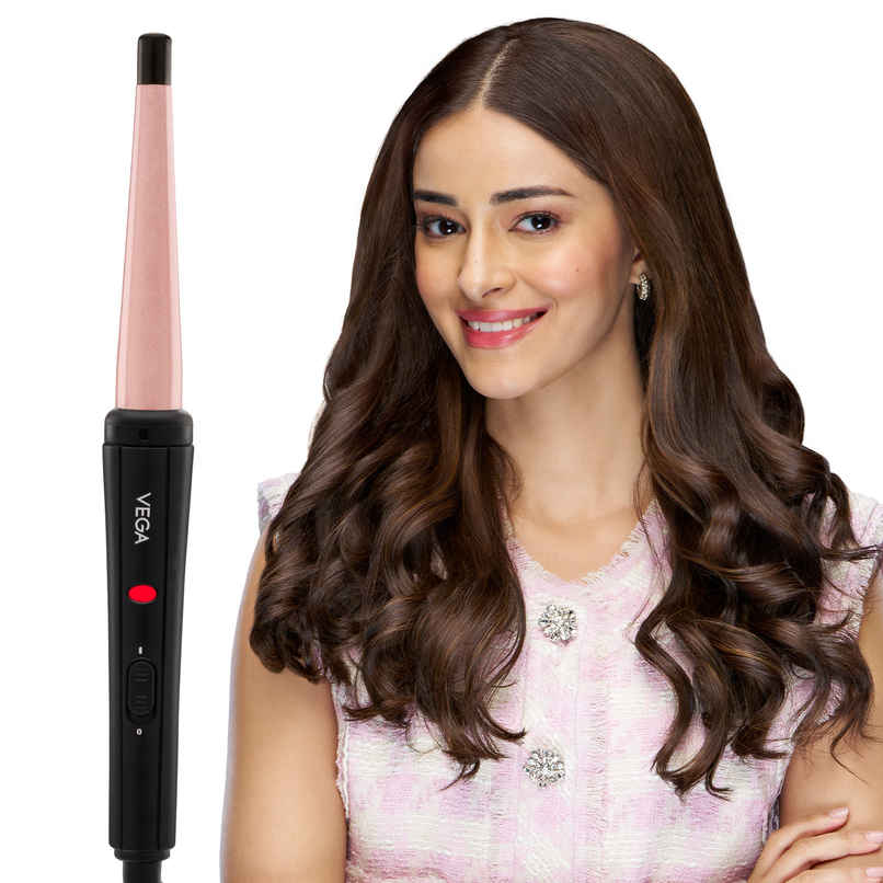 Vega I-Curl Hair Curler for Women with 13mm-25mm Barrel, Quick Heatup Technology, (VHCH-05) Vega I-Curl Hair Curler for Women with 13mm-25mm Barrel, Quick Heatup Technology, (VHCH-05)