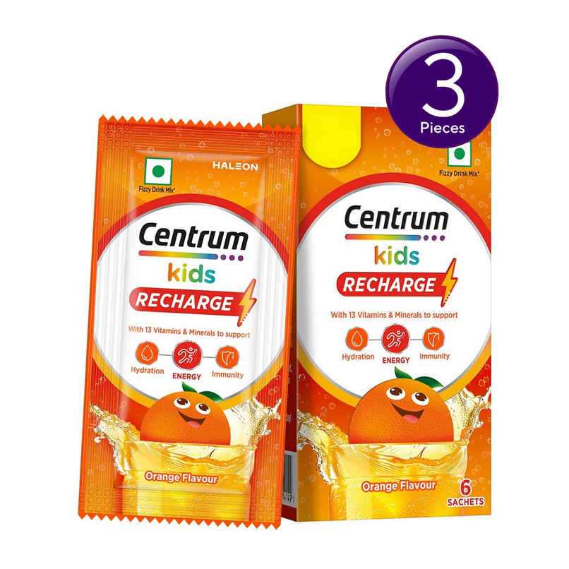 Centrum Kids Recharge Fizzy Drink Mix Combo  