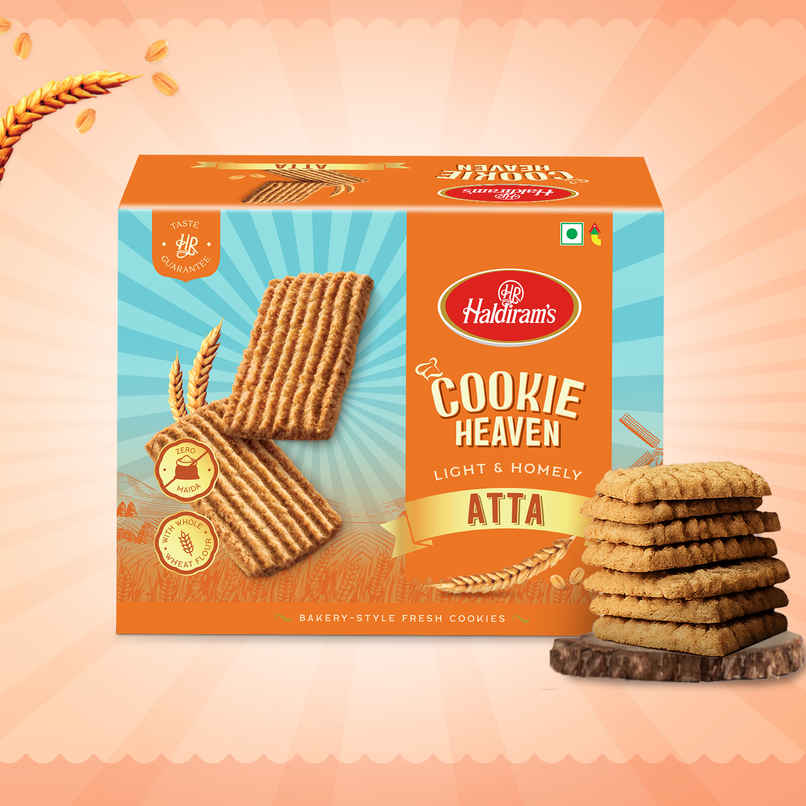 Haldiram's Cookie Heaven Atta Cookies