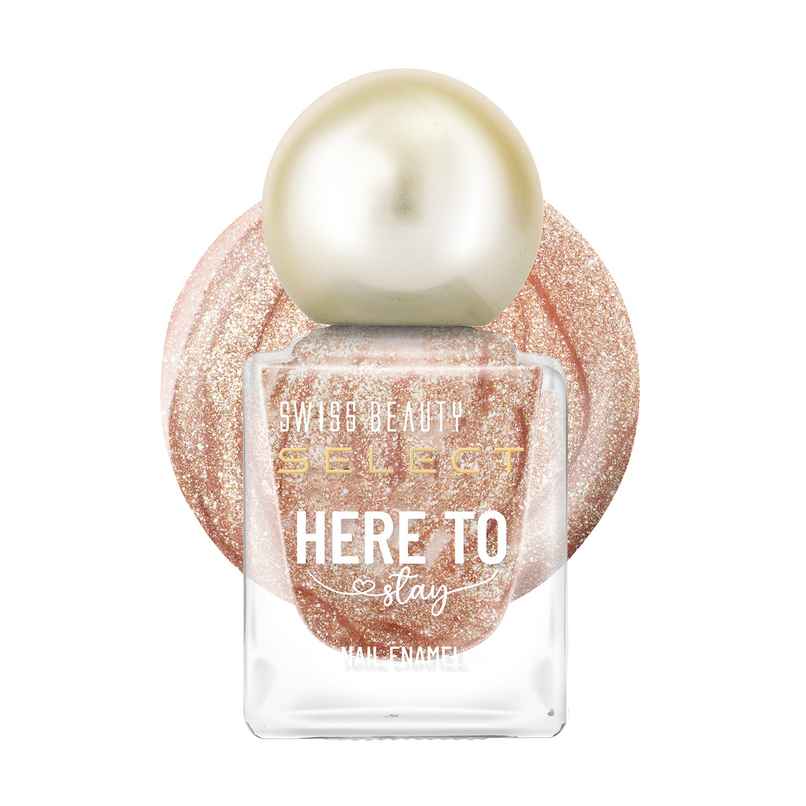 Swiss Beauty Select Here To Stay Nail Enamel - Chunky Gold