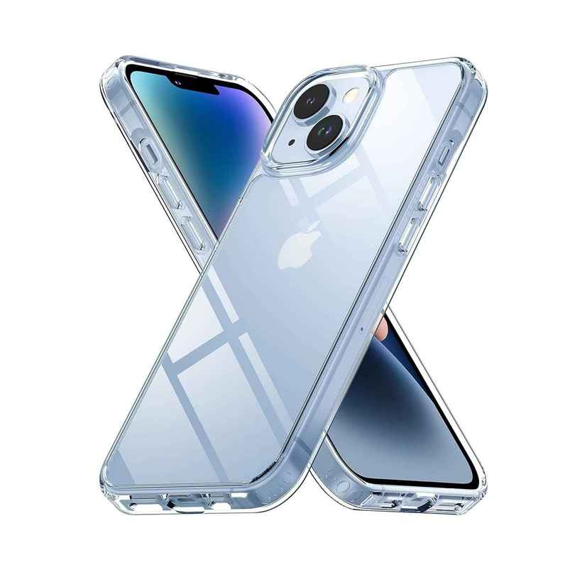 Ohonesty Clear Case, Shockproof Thin Cover for iPhone 13/14