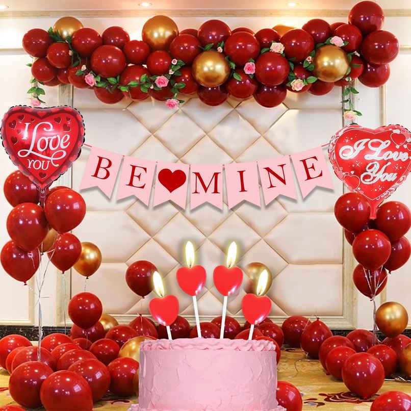 Be Mine Decoration Combo | Pack of 44 | Party Propz Be Mine Decoration Combo | Pack of 44 | Party Propz