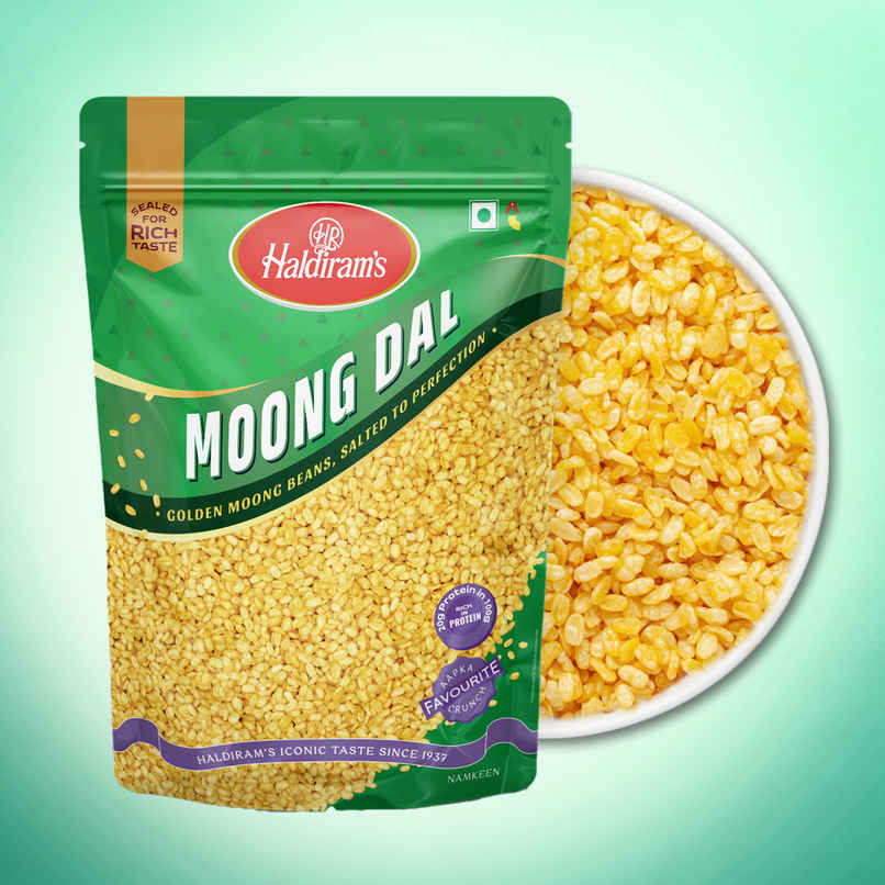 Haldiram's Moong Dal | Crispy Fried Lentil Snack