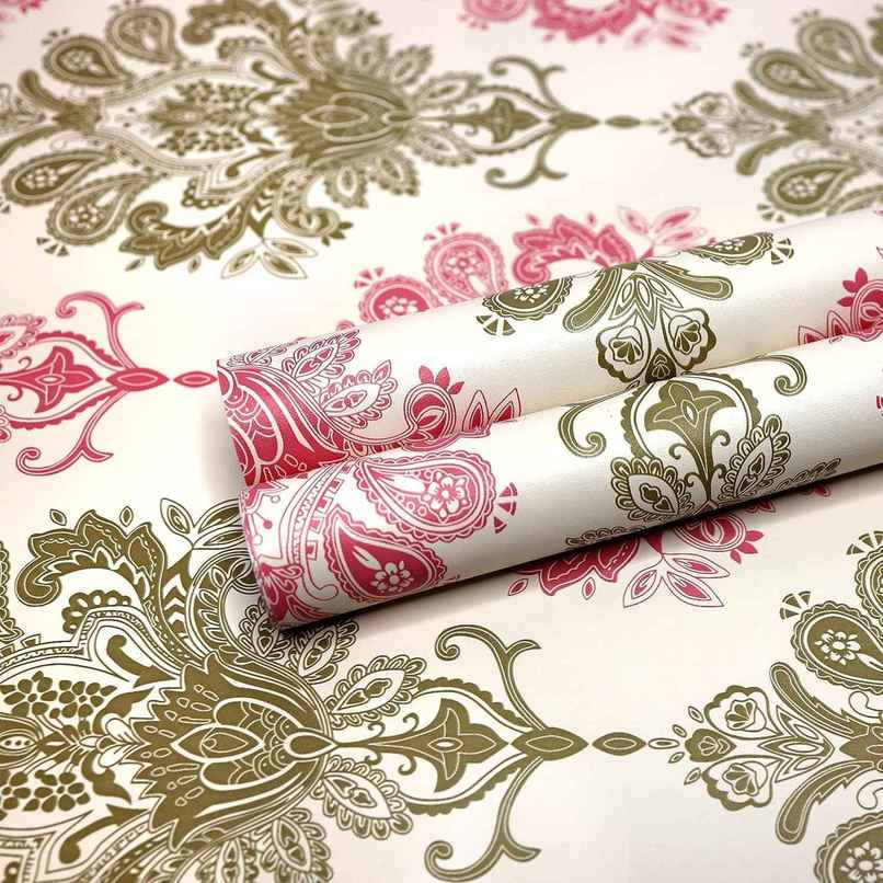 Wollzo Floral | 5340 Self Adhesive Wallpaper | Multicolour | 45 x 500 Cm