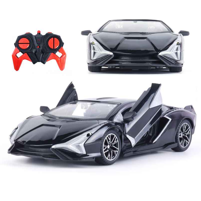 Race n Roll RC Door Opening Car | 1200mAh | 100+ft Range | Drift | Lam Black Race n Roll RC Door Opening Car | 1200mAh | 100+ft Range | Drift | Lam Black