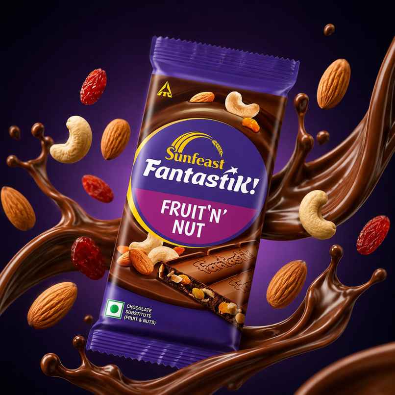 Sunfeast Fantastik Fruit n Nut, Chocolate Bar Sunfeast Fantastik Fruit n Nut, Chocolate Bar