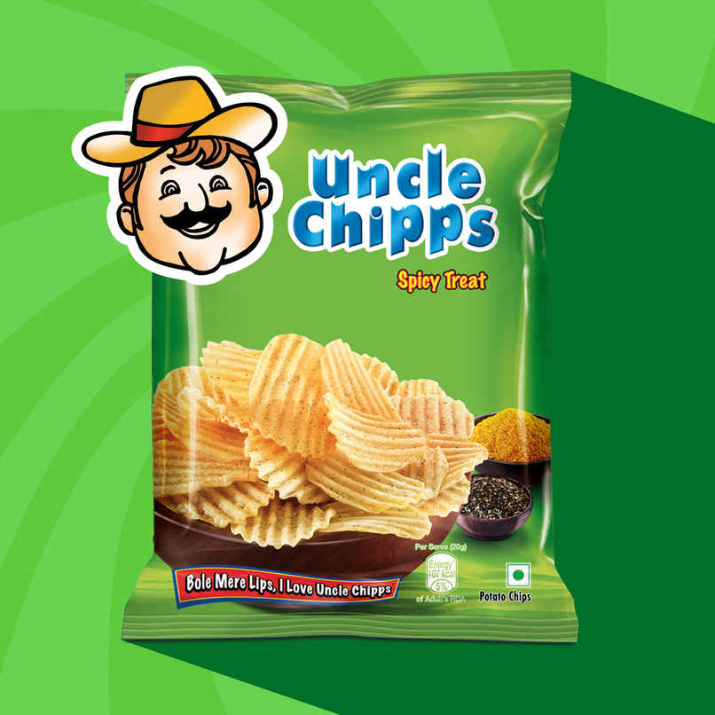 Uncle Chipps Spicy Treat | Crunchy Potato Chips