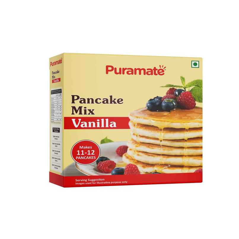 Puramate Pancake Mix Vanilla | Easy & Fluffy Pancakes