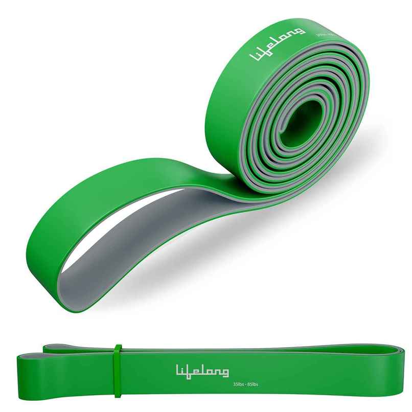 Lifelong 16-39kg Resistance Band for Workout & Pull-Up Training | Green
