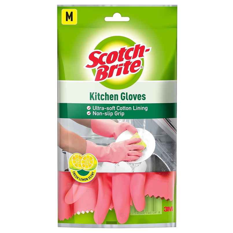 Scotch-Brite Kitchen Gloves Medium Size