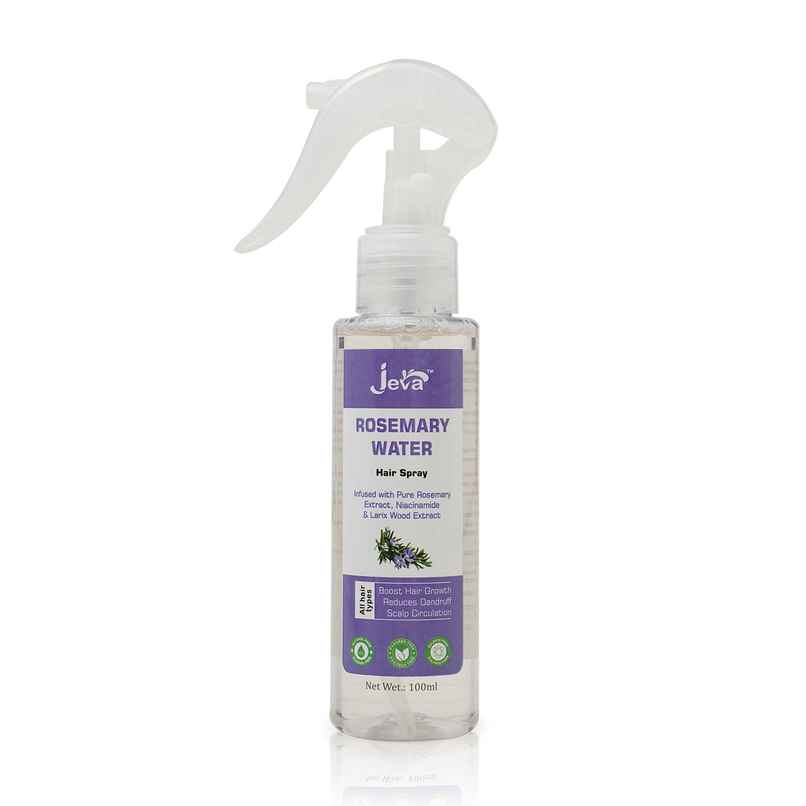 Jeva Rosemary Water Spray for Hair Growth | Frizz Control & Damage Protection Jeva Rosemary Water Spray for Hair Growth | Frizz Control & Damage Protection