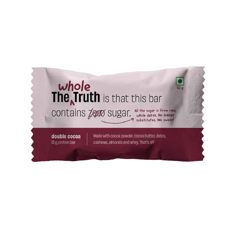 The Whole Truth Double Cocoa Protein Bar