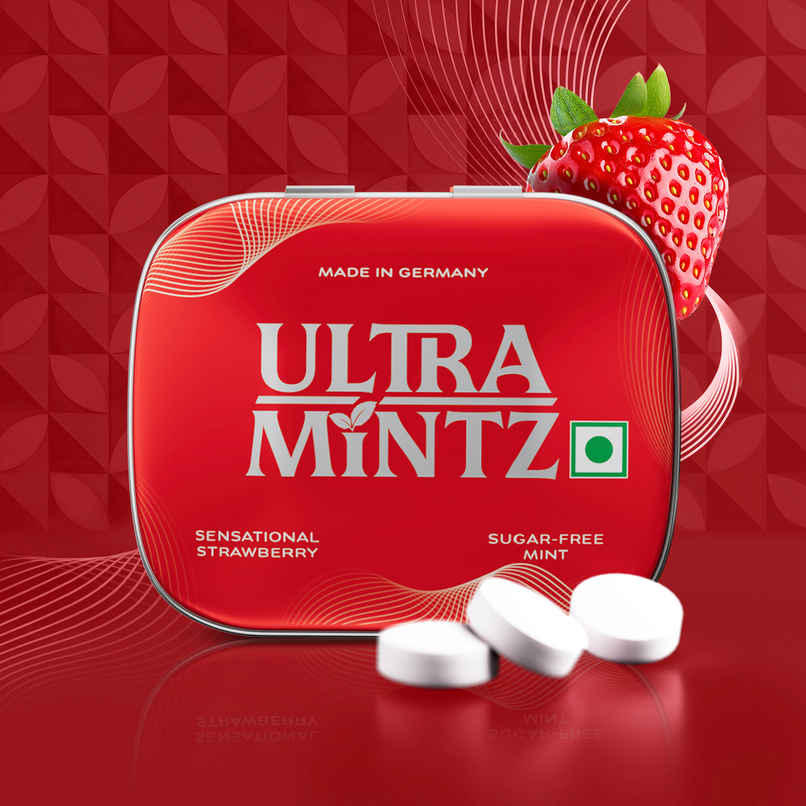 Ultra Mintz - Sensational Strawberry | Sugar Free | Imported