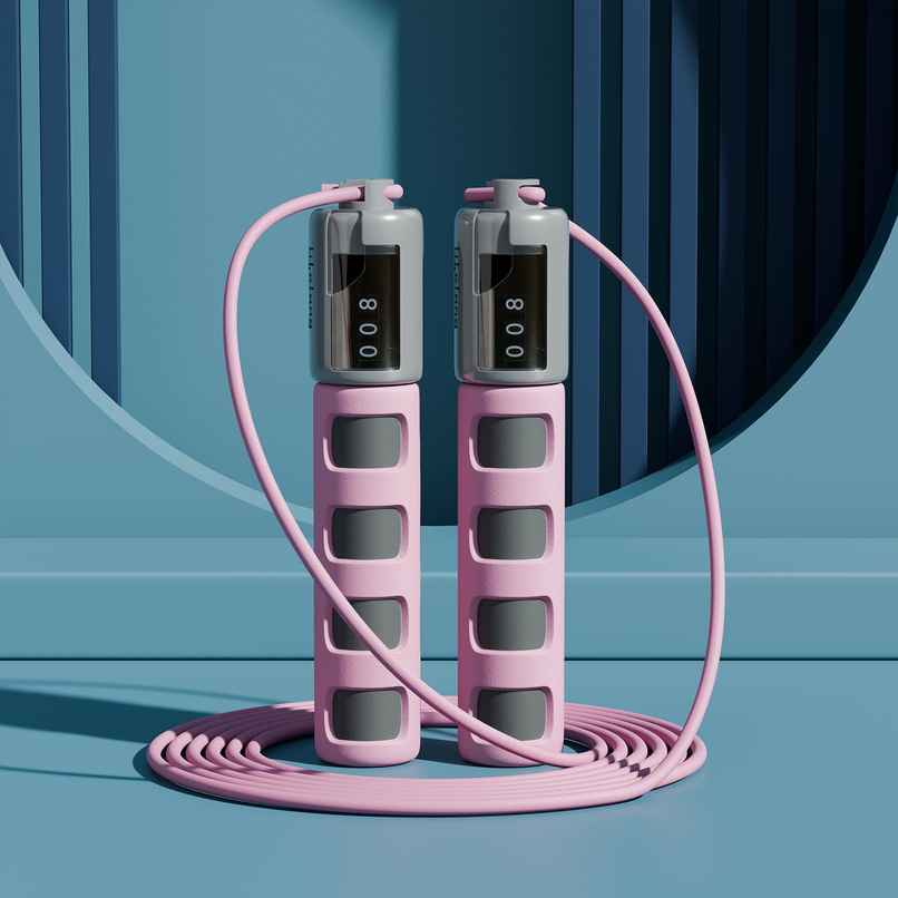 Lifelong Skipping Rope with Counter | Pink | 290 cm Lifelong Skipping Rope with Counter | Pink | 290 cm