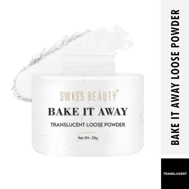 Swiss Beauty Bake It Away Loosed Powder - 02 Translucent Swiss Beauty Bake It Away Loosed Powder - 02 Translucent