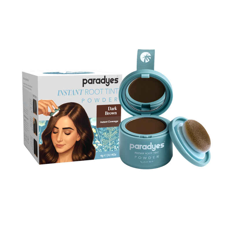 Paradyes Cover Up Root Touch Up Powder Instant Tint | Dark Brown
