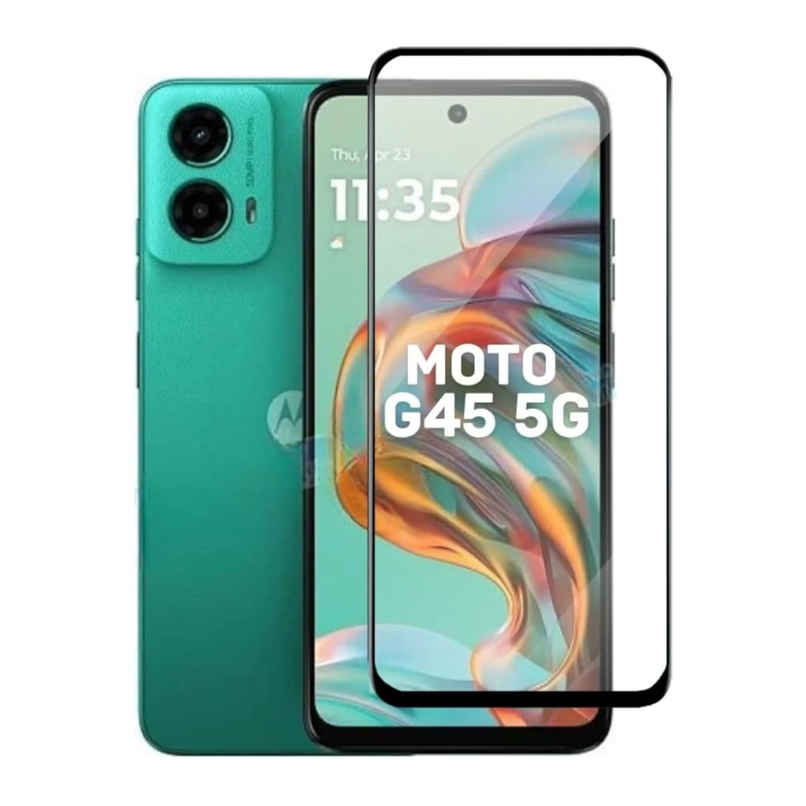 Ohonesty Edge to Edge Full Glue Tempered Glass for Moto G45 5G