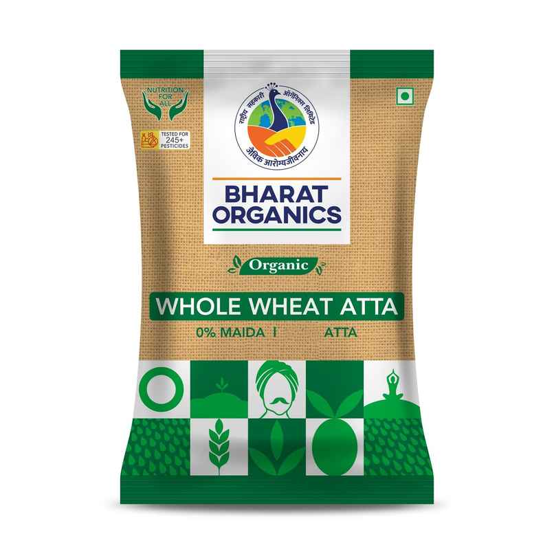Bharat Organics Whole Wheat Atta Bharat Organics Whole Wheat Atta