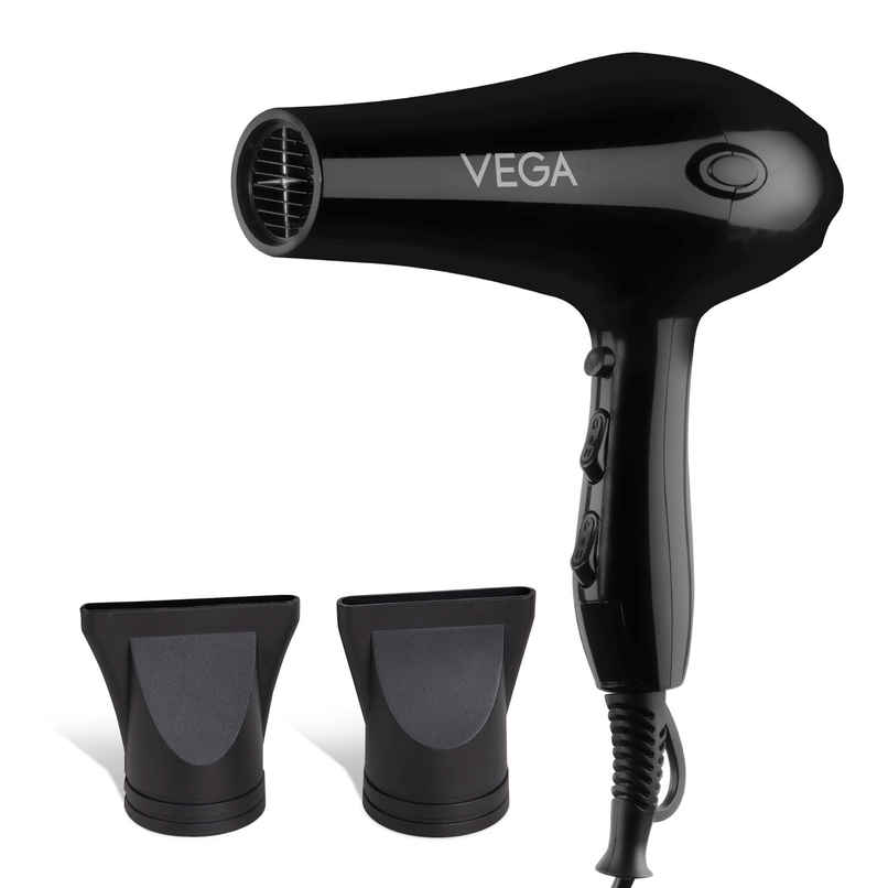 VEGA Pro Touch 2000W Professional Hair Dryer With Cool Shot (Vhdp-02), Black VEGA Pro Touch 2000W Professional Hair Dryer With Cool Shot (Vhdp-02), Black