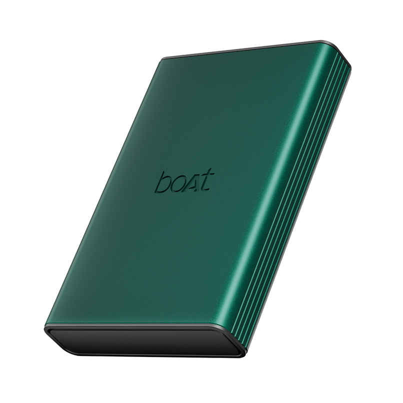 boAt 10000 mAh Pocket Size Power Bank w/ 2-Way 22.5W Fast Charging - PB300 Pro (Emerald Green)