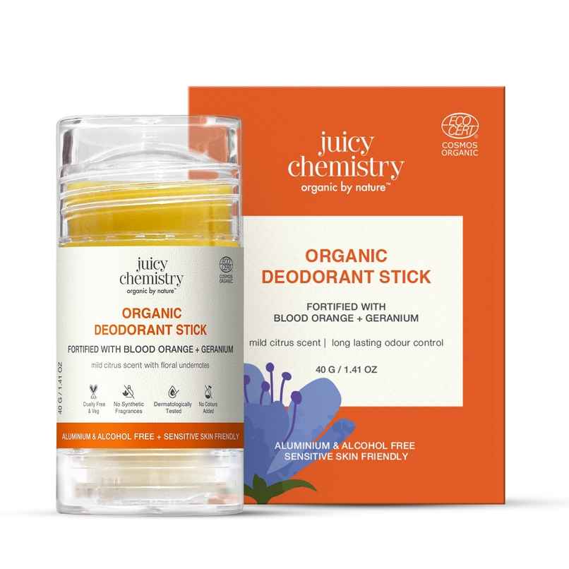 Juicy Chemistry Organic Deodorant Stick | Deodorant for Long- Lasting Freshness Body Odour Juicy Chemistry Organic Deodorant Stick | Deodorant for Long- Lasting Freshness Body Odour