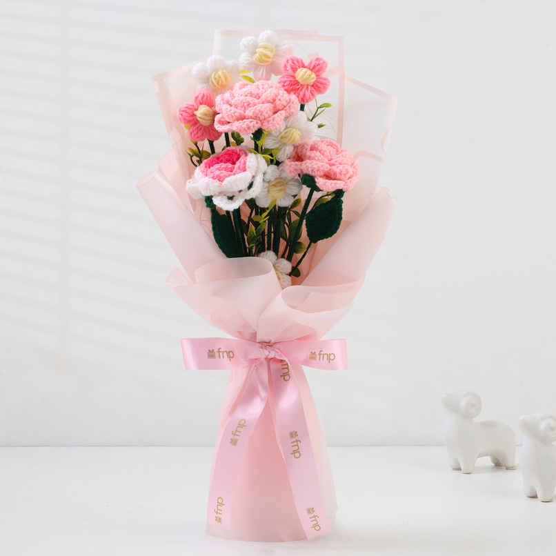 Crochet Flower Story Bouquet | Keepsake Gift | FNP