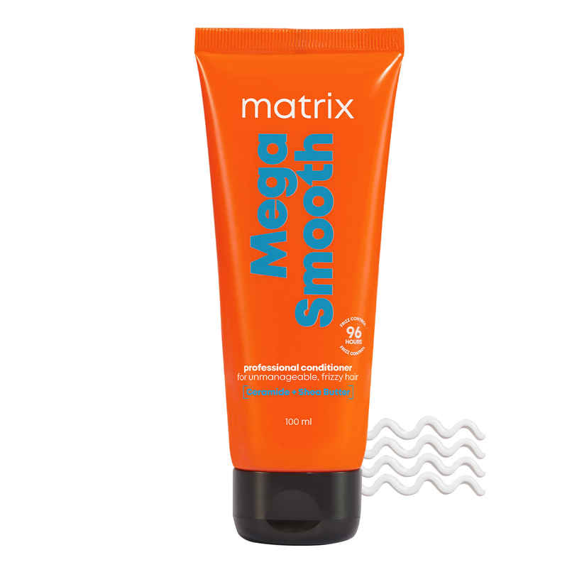 Matrix Mega Smooth Professional Conditioner For Frizzy Hair | For All Hair Types | Paraben-Free