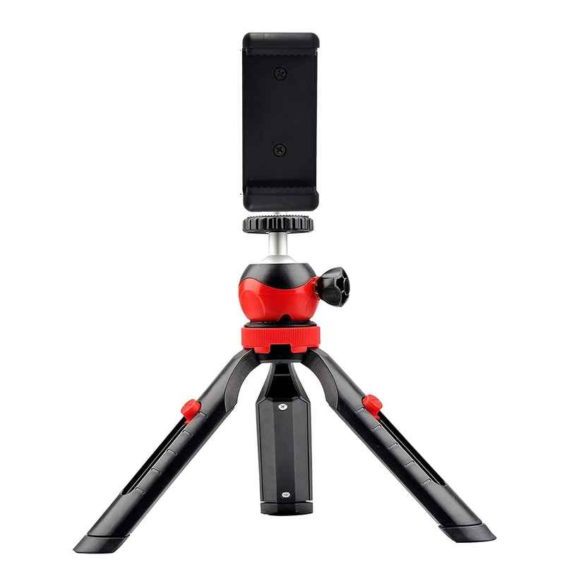 Digitek Dtr-200Mt 18Cm Flexible & Portable Mini Tripod With Smartphone Holder & 360� Ball Head Digitek Dtr-200Mt 18Cm Flexible & Portable Mini Tripod With Smartphone Holder & 360� Ball Head