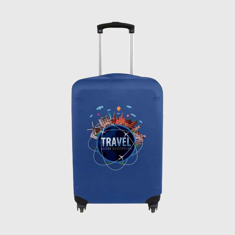 Cortina Luggage - Bag Cover | Navy - S Cortina Luggage - Bag Cover | Navy - S
