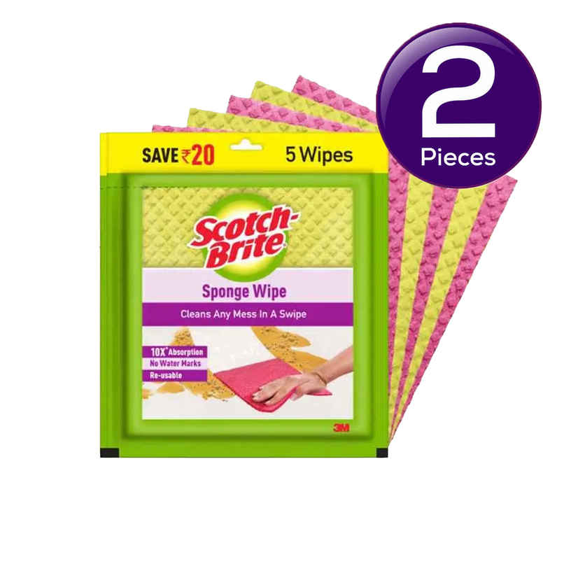 Scotch Brite Sponge Wipe for Kitchen Combo 