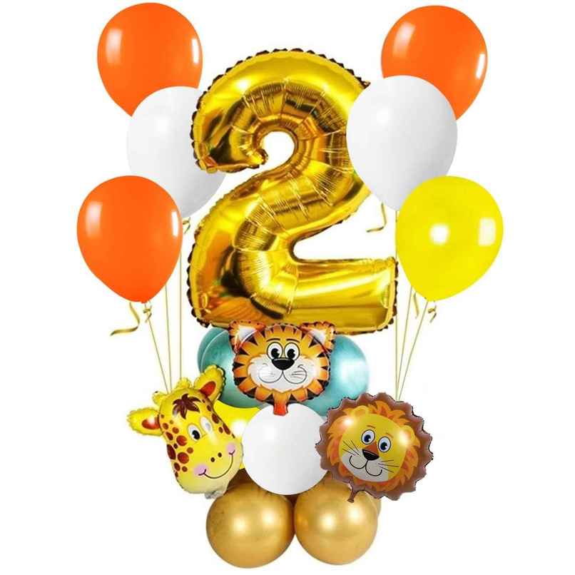 2nd Birthday Decoration | Pack Of 19 | Party Propz