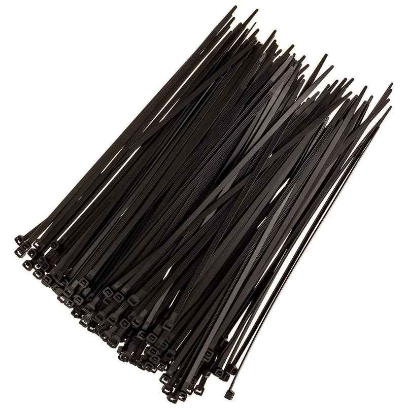 Daluci Grip Nylon Self-Locking Cable Ties | Zip Ties | Strong Organizer | Black Daluci Grip Nylon Self-Locking Cable Ties | Zip Ties | Strong Organizer | Black