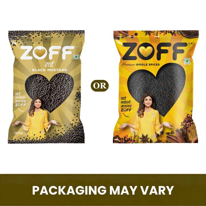 ZOFF Black Mustard Seeds Whole | Rai