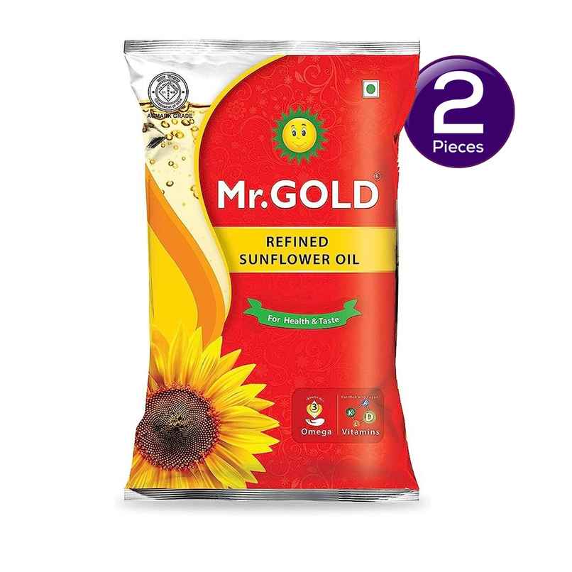 Mr.Gold Refinfed Sunflower Pouch Combo