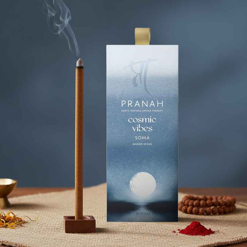 Pranah Cosmic Vibes | Soma | Dhoop Sticks | 25 Sticks Pranah Cosmic Vibes | Soma | Dhoop Sticks | 25 Sticks