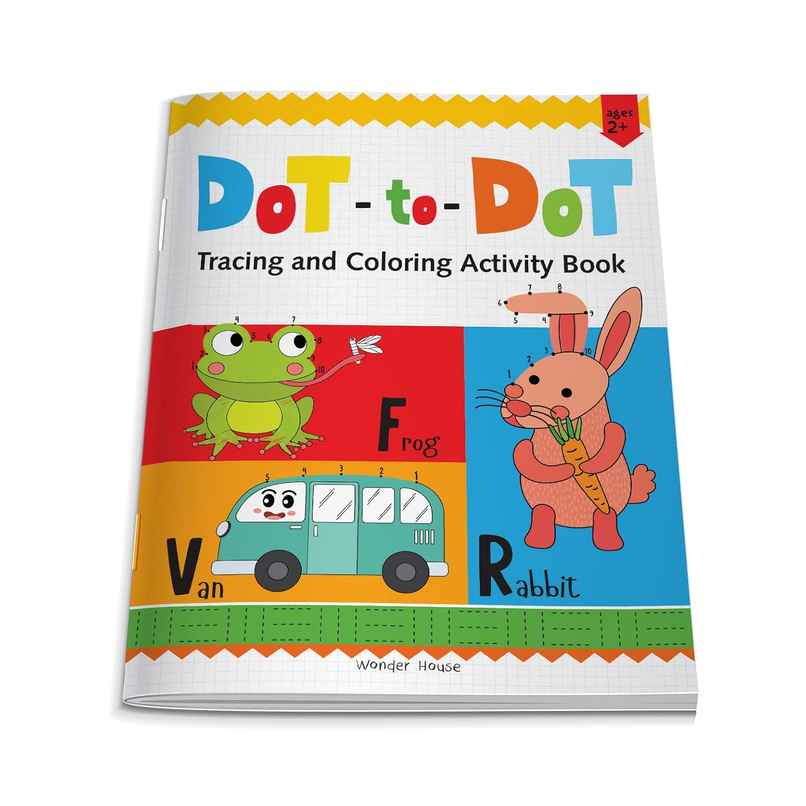 Preschool Activity Book Dot-To-Dot - Tracing And Coloring Activity Book For Kids Preschool Activity Book Dot-To-Dot - Tracing And Coloring Activity Book For Kids