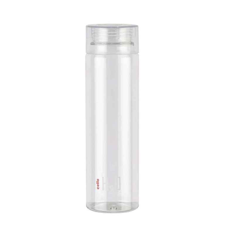 Cello H2O Round Unbreakable Plastic Bottle Leak proof & Break | proof | 1 L Cello H2O Round Unbreakable Plastic Bottle Leak proof & Break | proof | 1 L