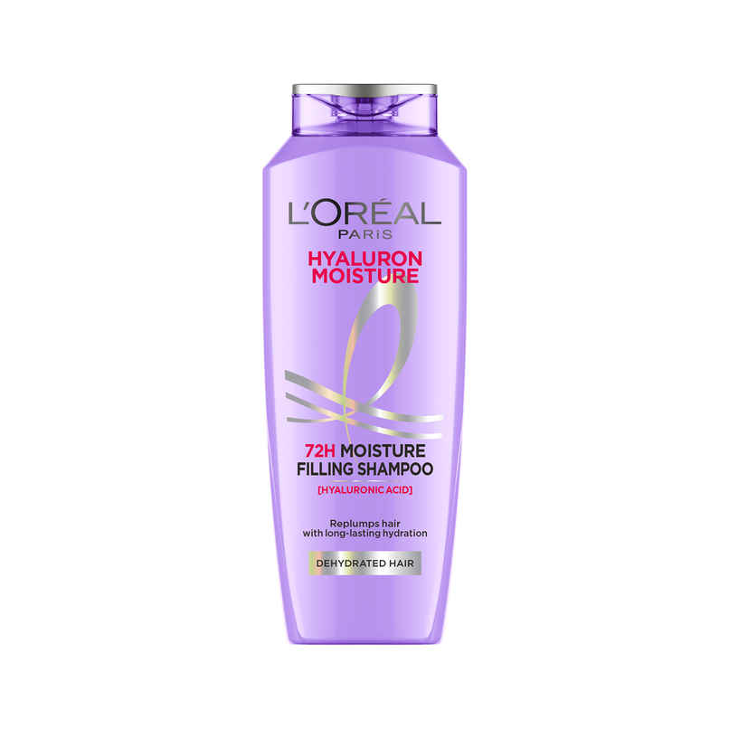 L'Oreal Paris Hyaluron Moisture Shampoo with Hyaluronic Acid for Dry & Dehydrated Hair