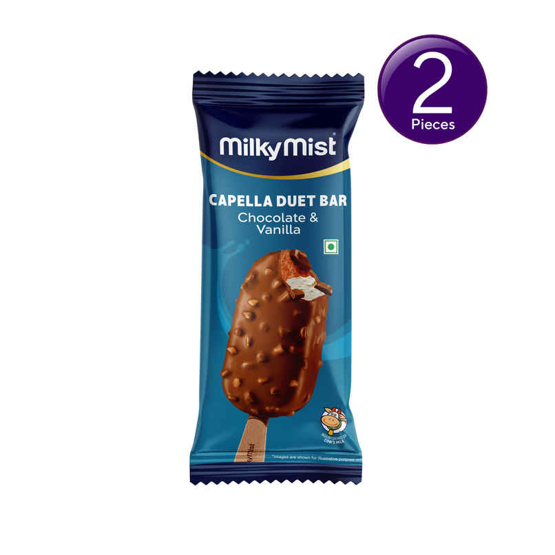 Milkymist Capella Bar Duet | Chocolate & Vanilla Combo