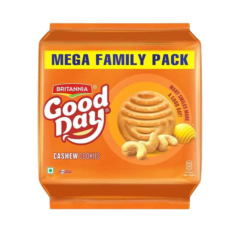 Britannia Good Day Cashew Cookies| Trans Fat-free