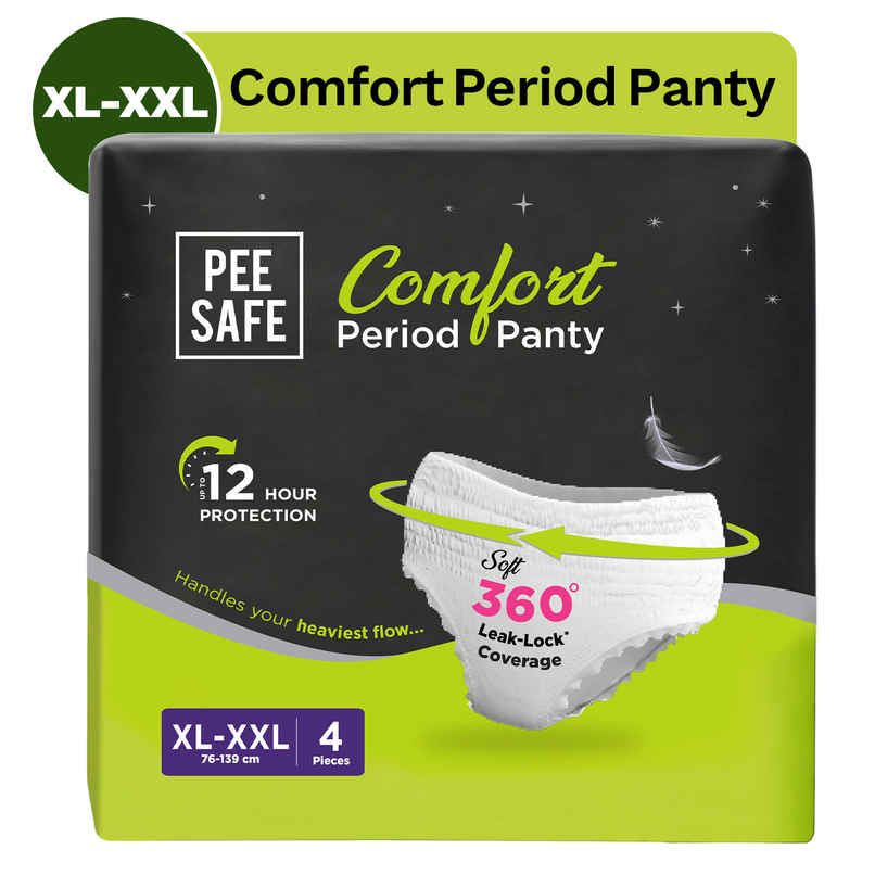 Pee Safe Comfort Period Panty (XL-XXL) Pee Safe Comfort Period Panty (XL-XXL)