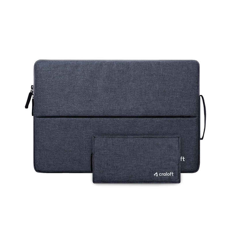 Craloft 16 Inch Laptop Sleeve Cover Bag for MacBook Pro / 16 Inch Laptop with Charger Pouch -Office
