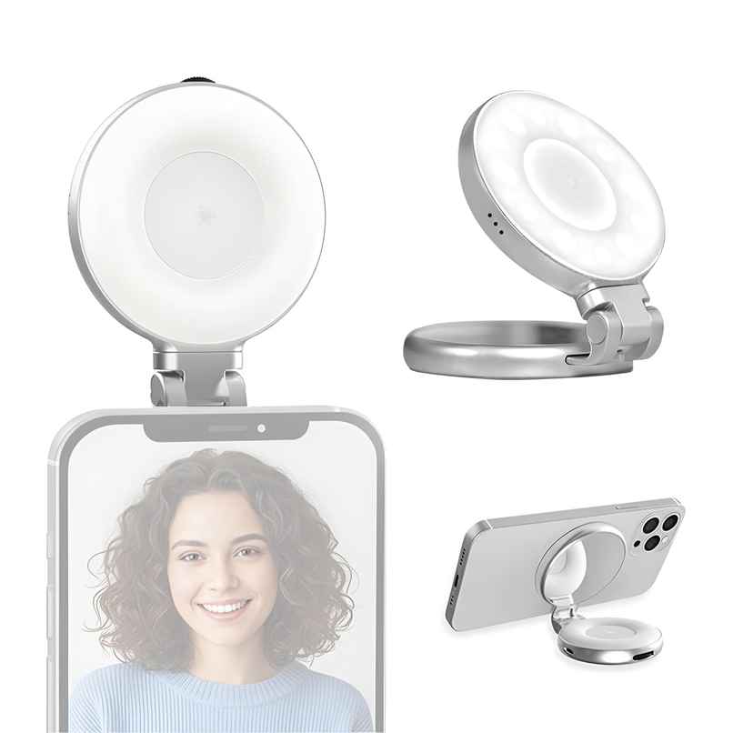 Digitek DRL 3W Magnetic Ring Light | Mirror | 3 Modes | 360 /180 | USB-C for Phone & Laptop Digitek DRL 3W Magnetic Ring Light | Mirror | 3 Modes | 360 /180 | USB-C for Phone & Laptop