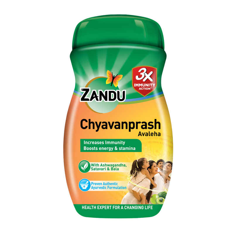 Zandu Chyawanprash Avaleha, Enriched with 39 Vital Ayurvedic Herbs
