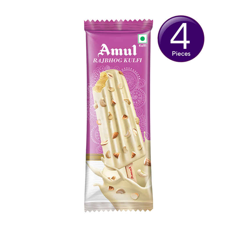 Amul Kulfi Raj Bhog Ice Cream Stick Combo