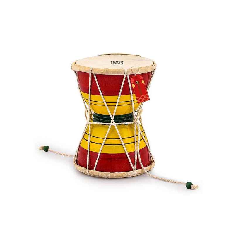 Uapan Wood Damaru Damroo 6 Inch Uapan Wood Damaru Damroo 6 Inch